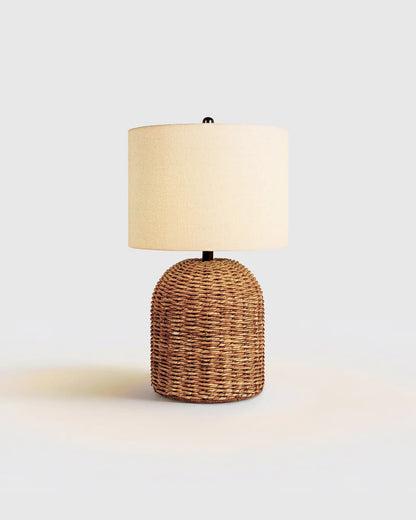 Arched Seagrass Table Lamp