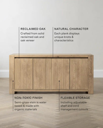Reclaimed Oak Sideboard