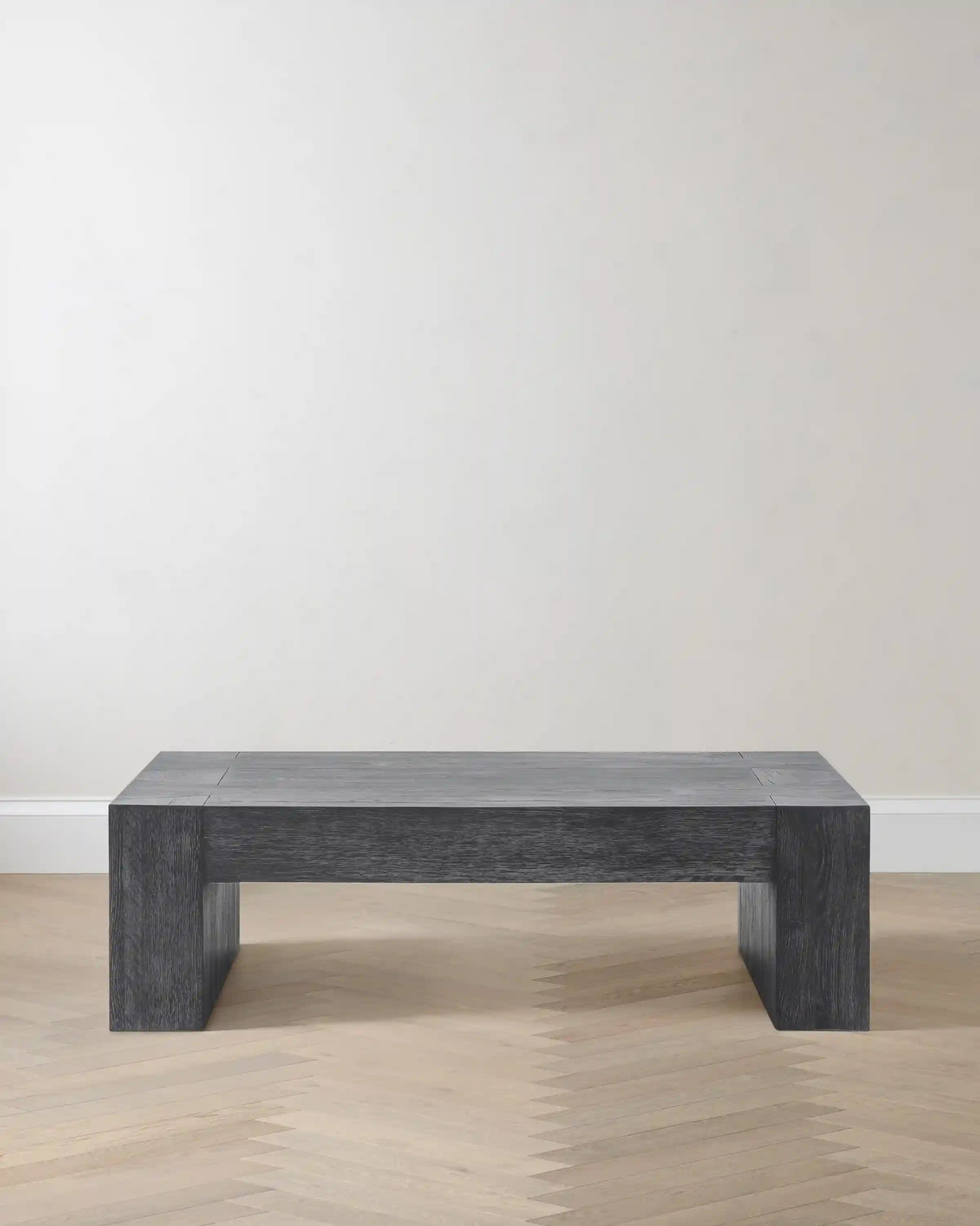 Reclaimed Oak Waterfall Coffee Table
