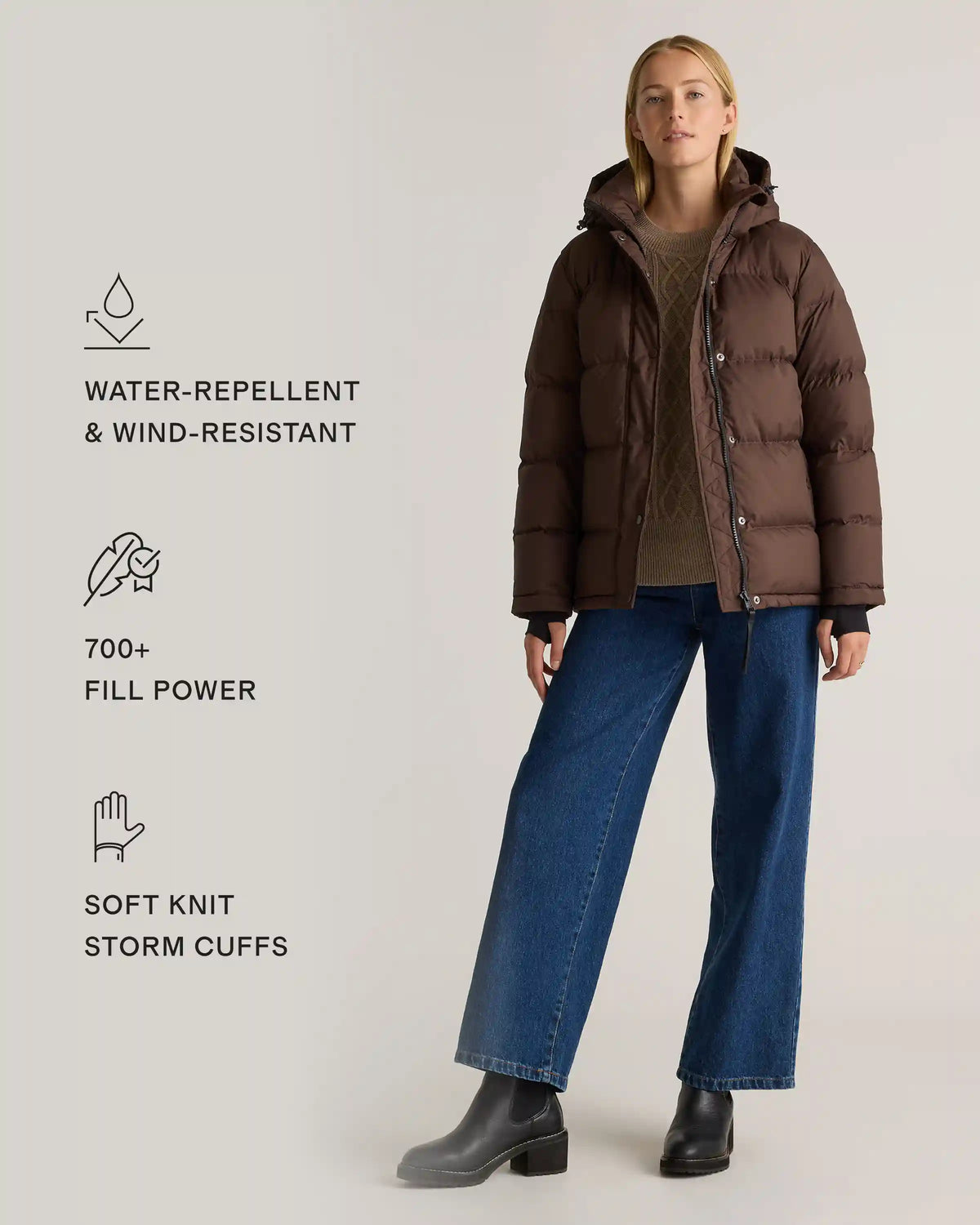 Responsible Down Belted Puffer Maxi Coat
