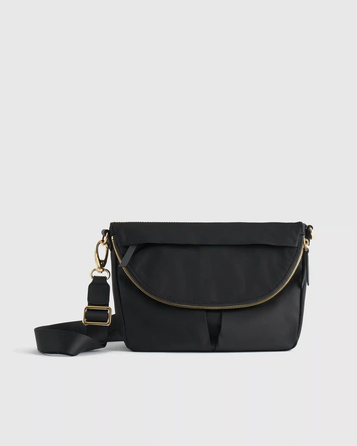 Revive Nylon Foldover Crossbody