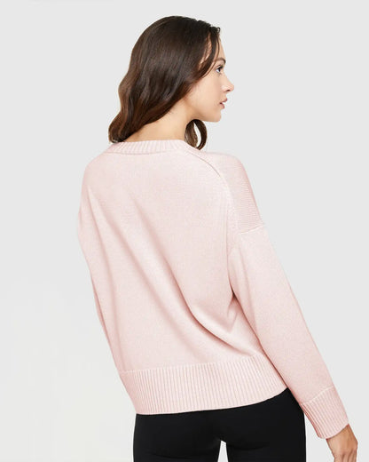 100% Organic Cotton Boyfriend Crew Sweater