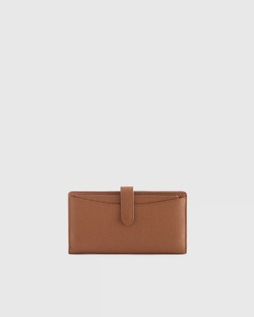 Italian Pebbled Leather Bifold 2-in-1 Wallet