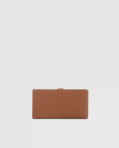 Italian Pebbled Leather Bifold 2-in-1 Wallet