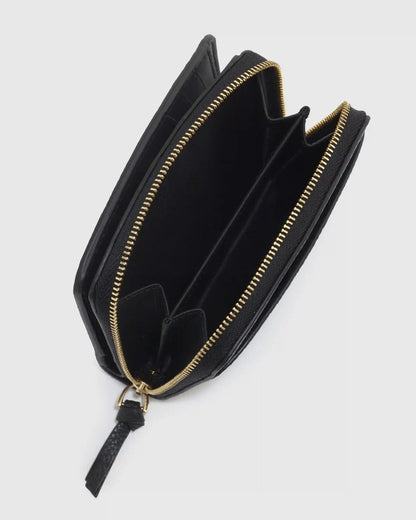 Italian Pebbled Leather Compact Wallet