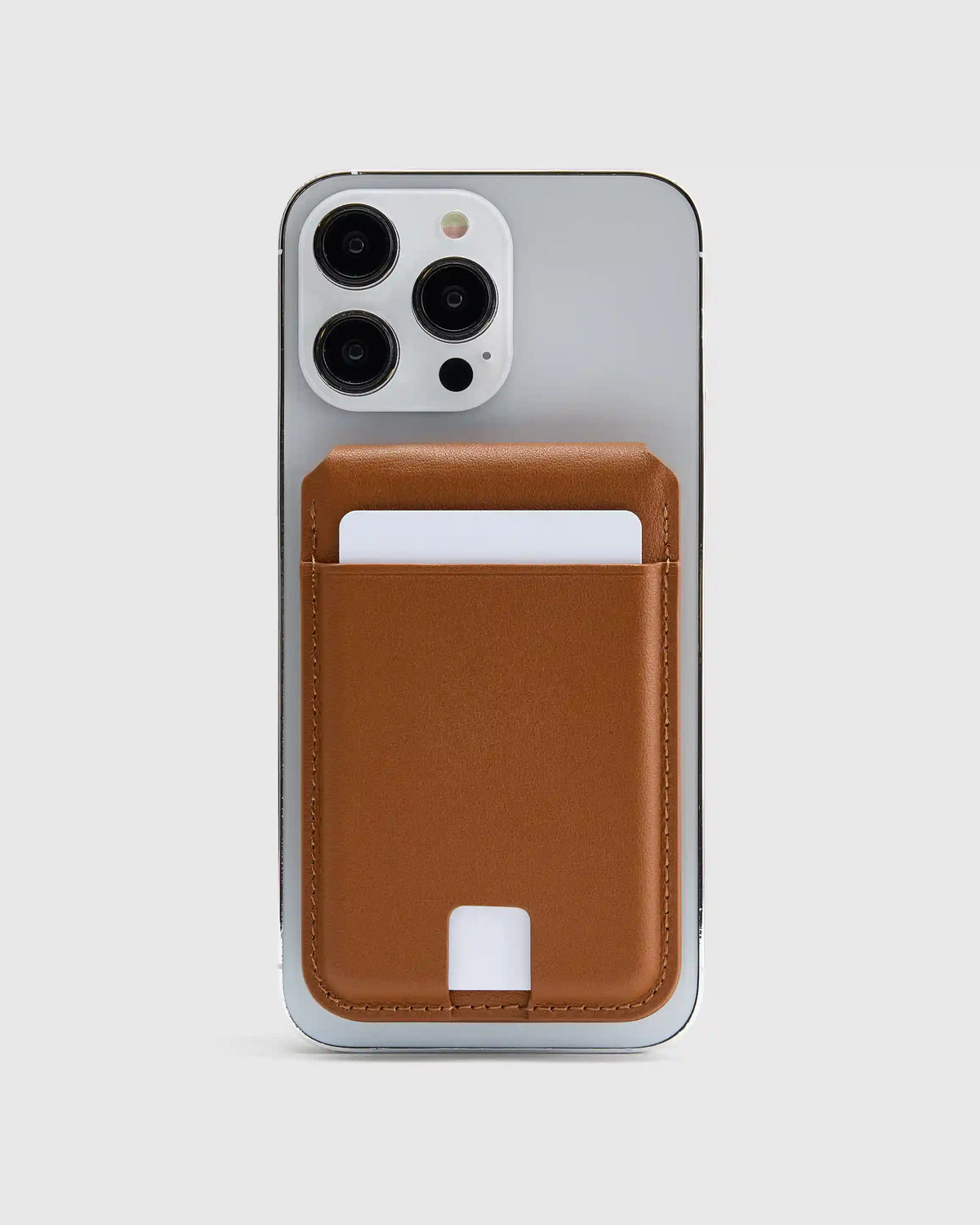 Leather MagSafe Wallet & Phone Stand