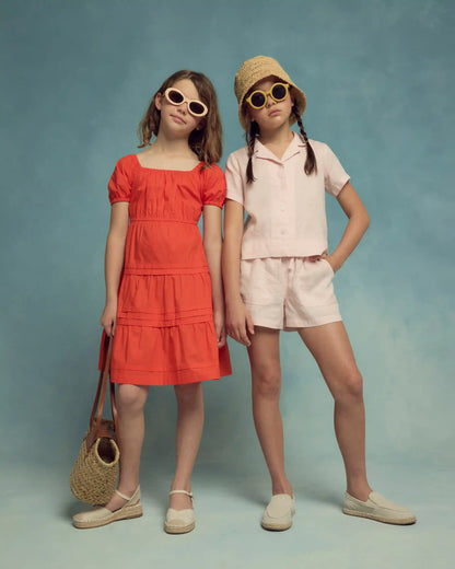 100% European Linen Drawstring Shorts