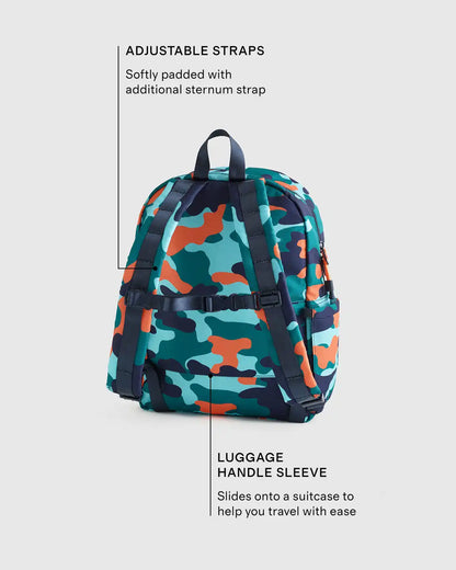 Recycled Double Pocket Backpack