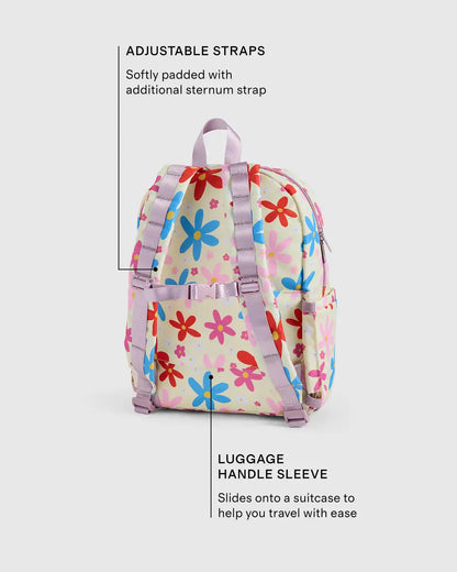 Recycled Double Pocket Backpack