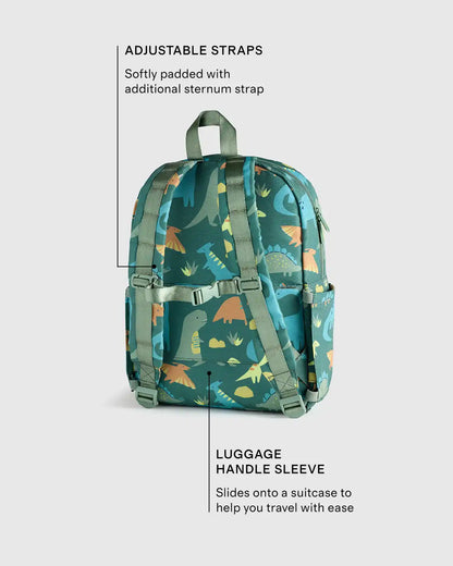 Recycled Double Pocket Backpack
