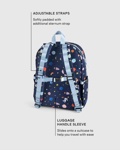 Recycled Double Pocket Backpack