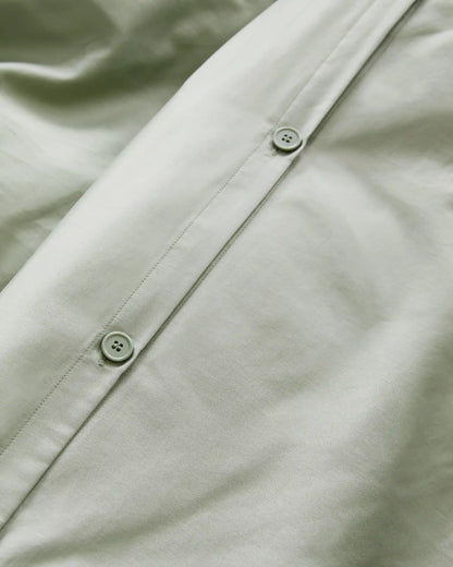 Organic Crisp Percale Duvet Cover Set