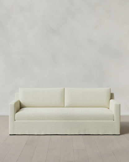 Ellery Slipcover Sofa in Performance Linen