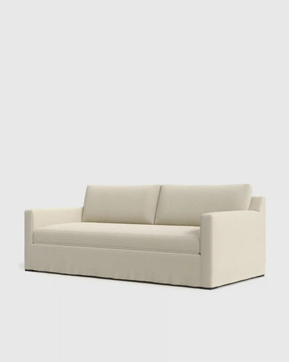 Ellery Slipcover Sofa in Performance Linen