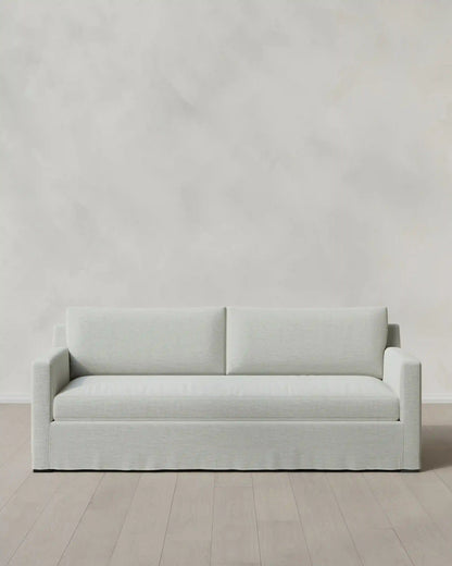 Ellery Slipcover Sofa in Performance Linen