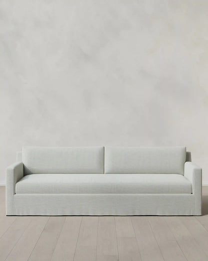 Ellery Slipcover Sofa in Performance Linen