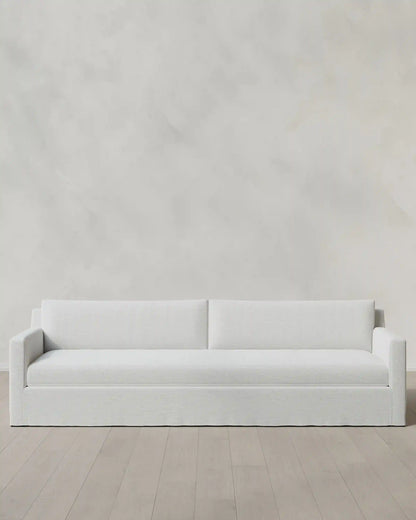 Ellery Slipcover Sofa in Performance Linen
