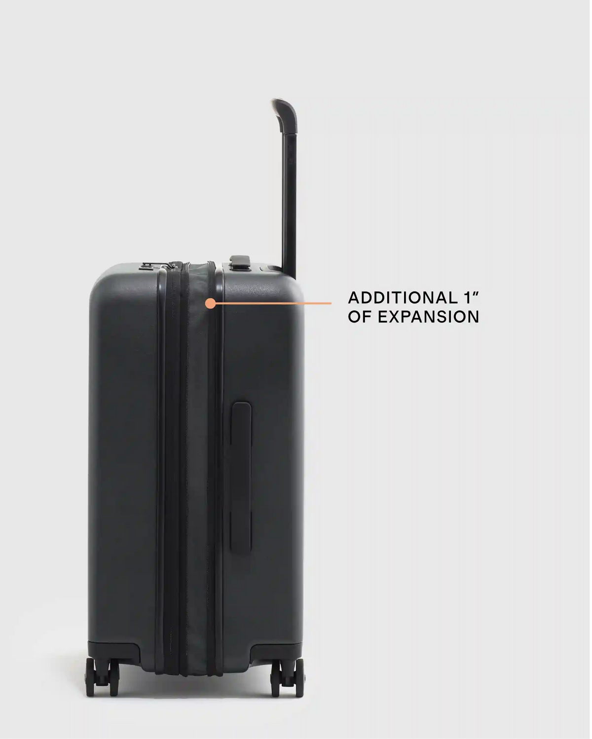 Expandable Carry-On Suitcase