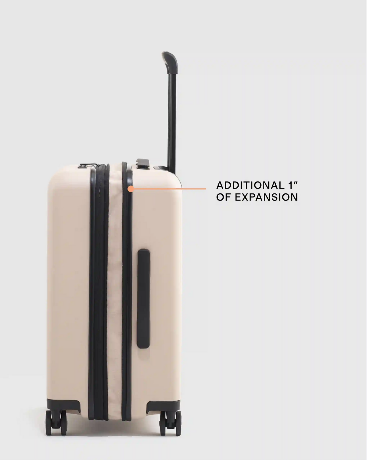 Expandable Small Carry-On Suitcase