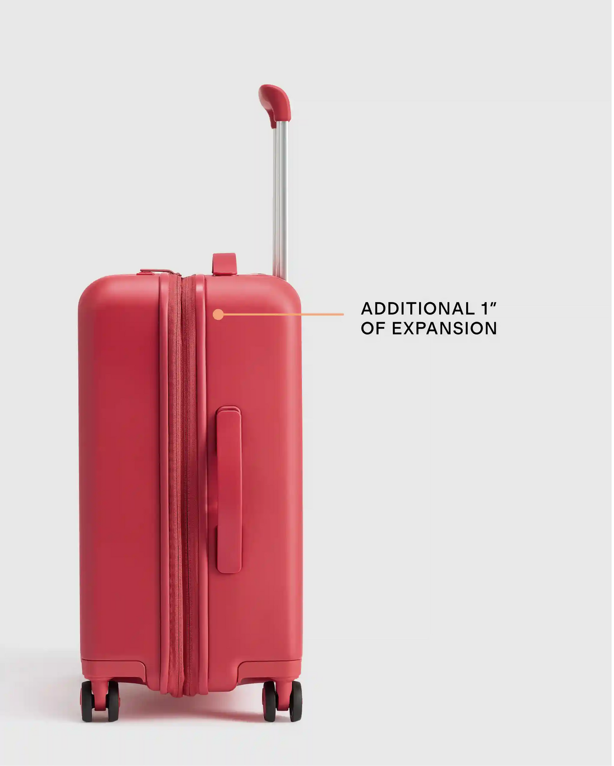 Expandable Carry-On Suitcase