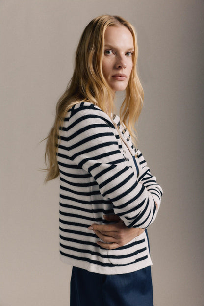 100% Organic Cotton Sweater Jacket