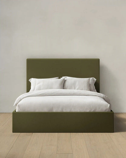 100% Linen Square Bed