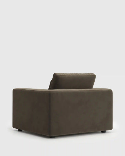 Ashford Deep Seat Chair and a Half in Performance Velvet