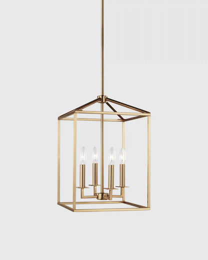 Steel Lantern Pendant Light