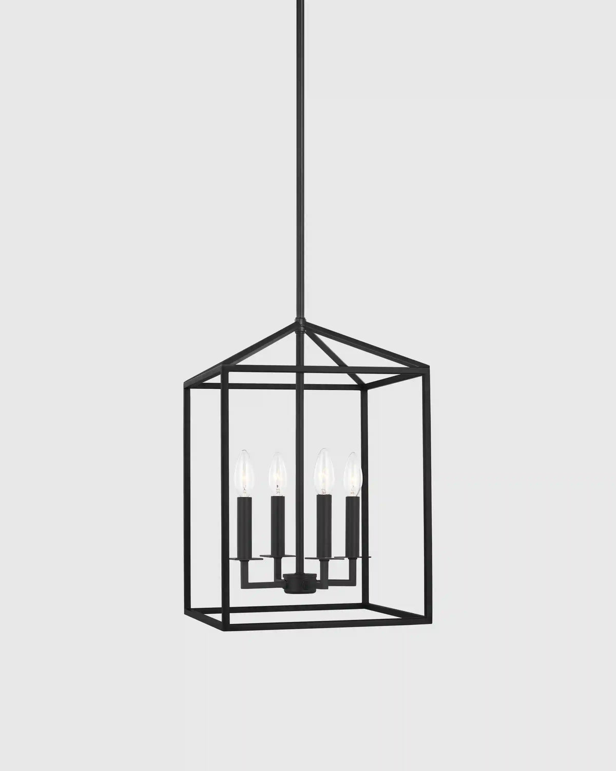 Steel Lantern Pendant Light