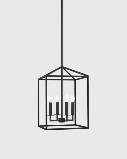 Steel Lantern Pendant Light