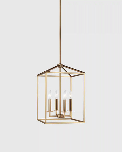 Steel Lantern Pendant Light