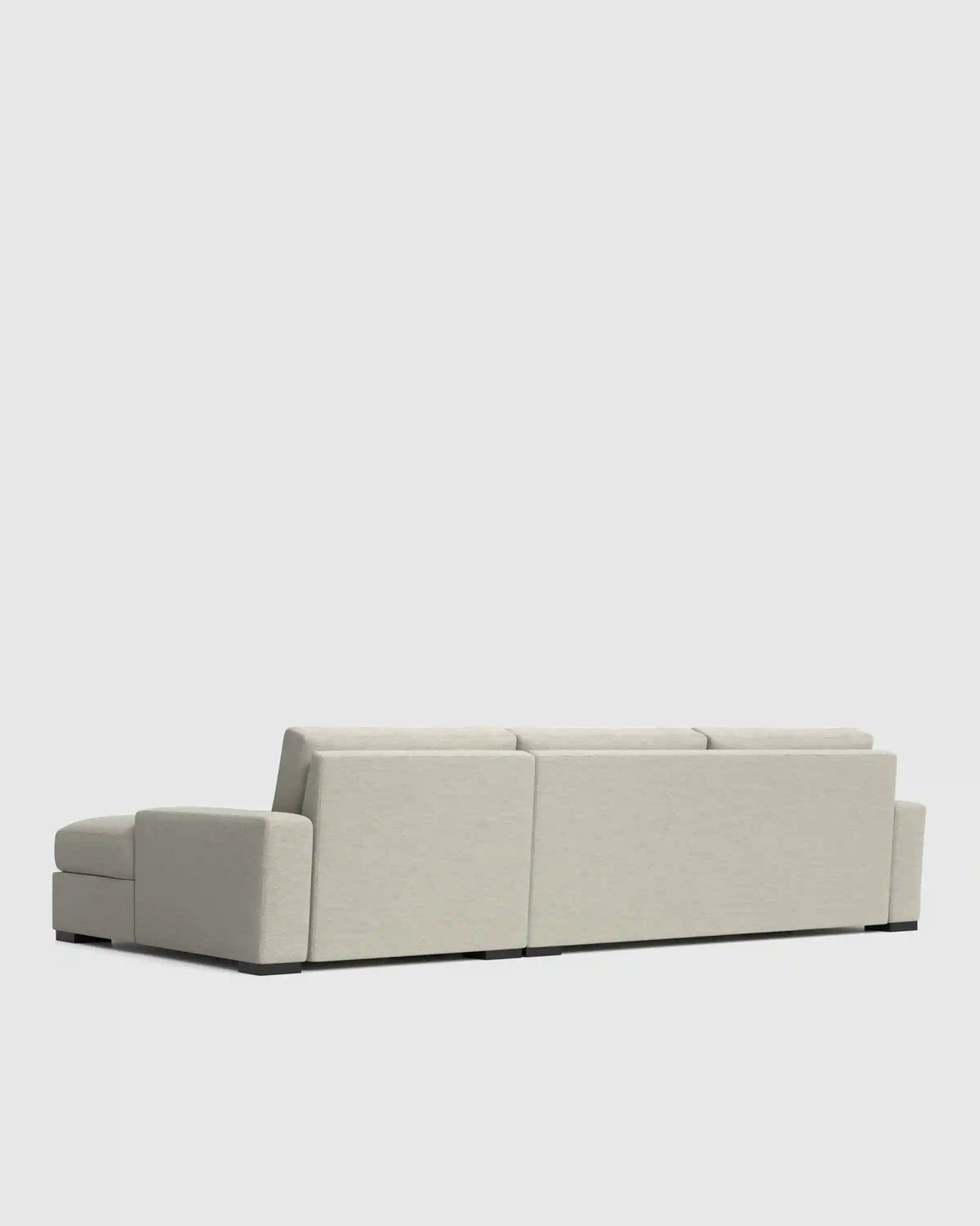 Stillman Chaise Sectional in Performance Basketweave