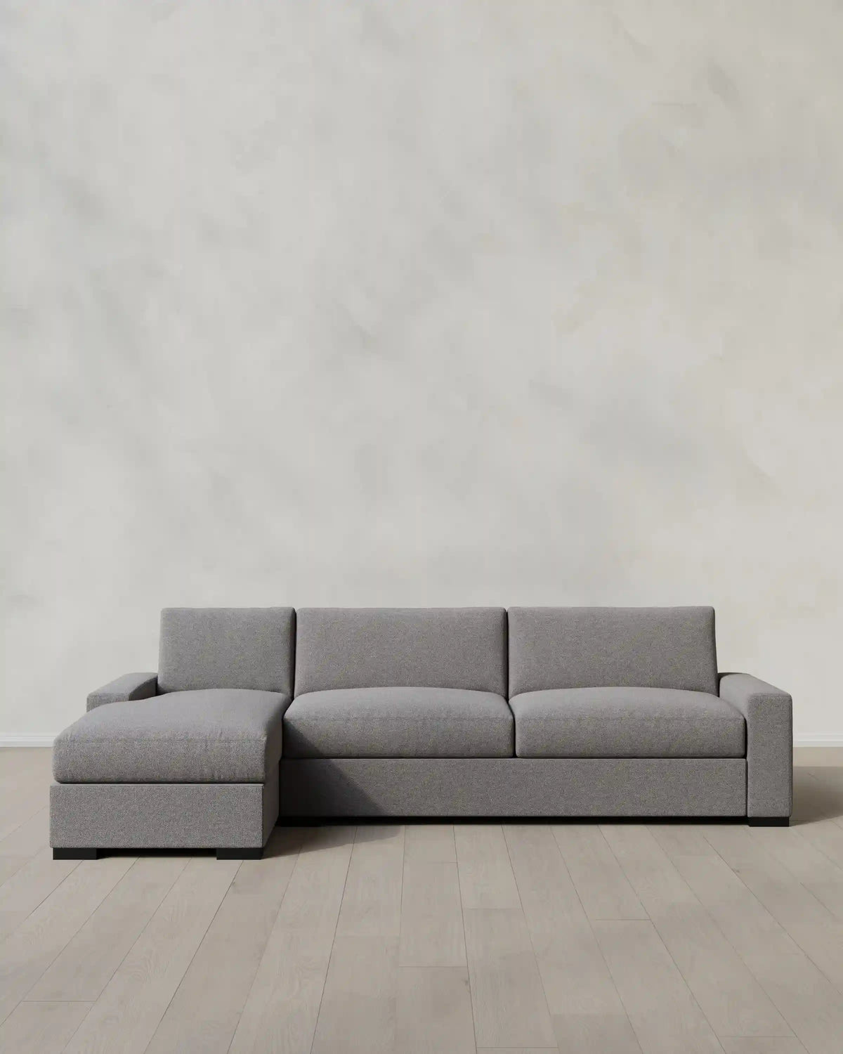 Stillman Chaise Sectional in Performance Basketweave