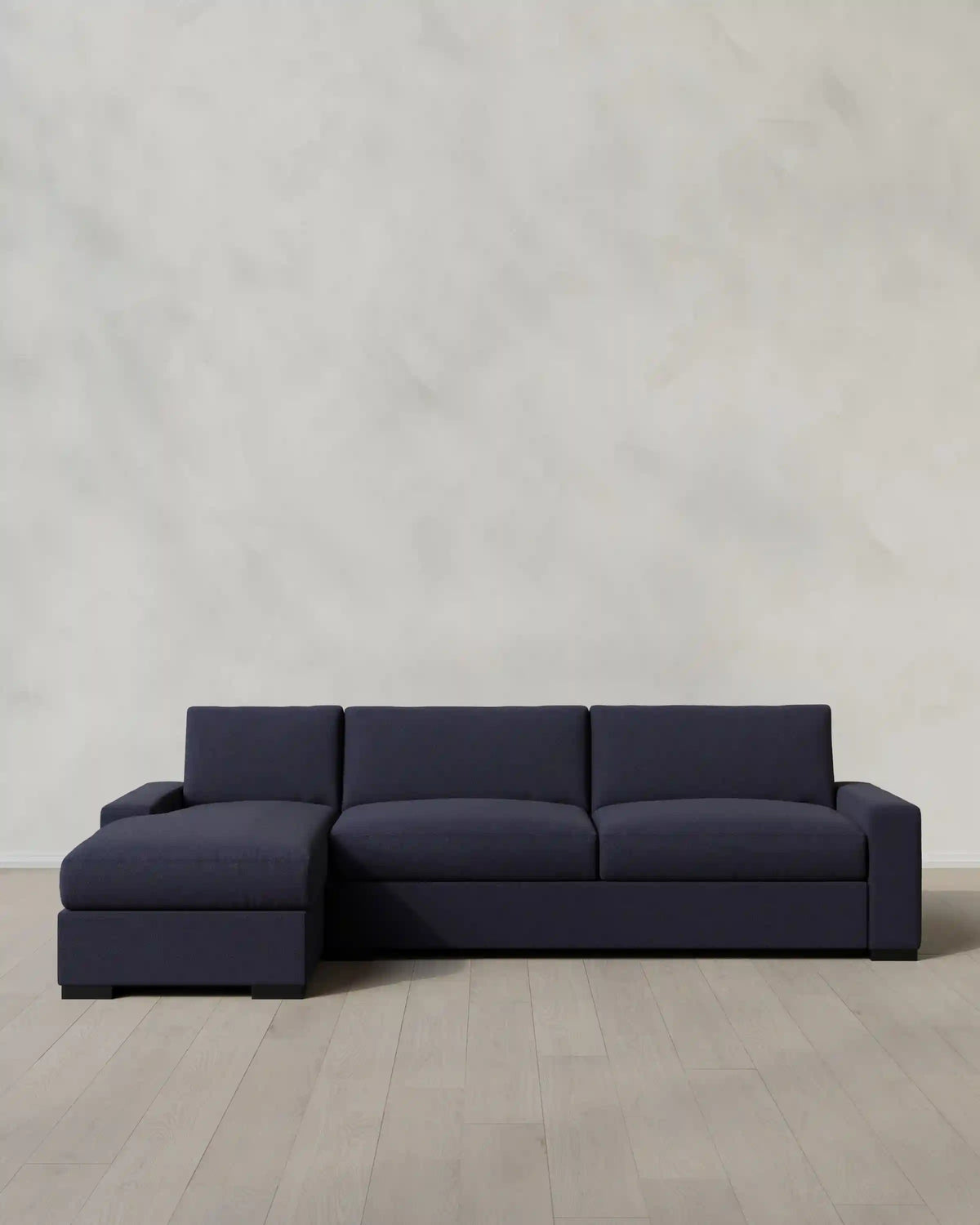 Stillman Chaise Sectional in Performance Basketweave