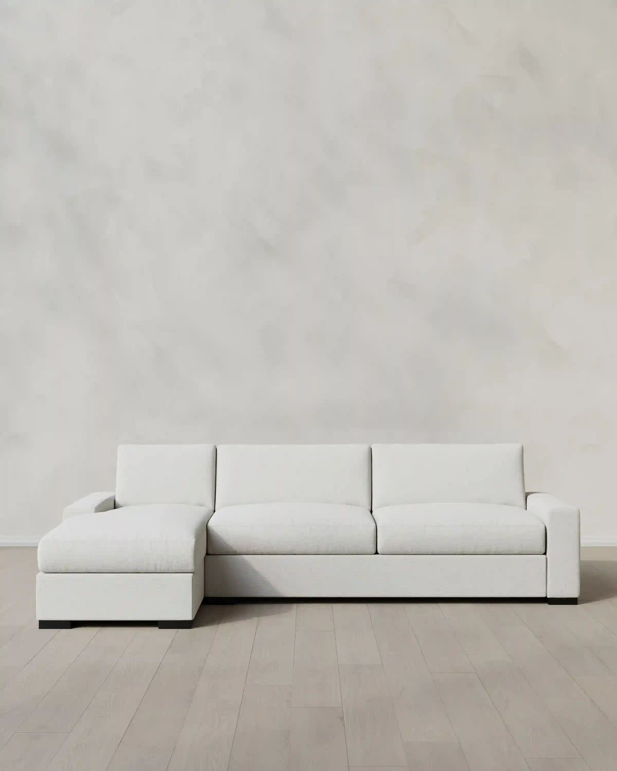 Stillman Chaise Sectional in Performance Basketweave