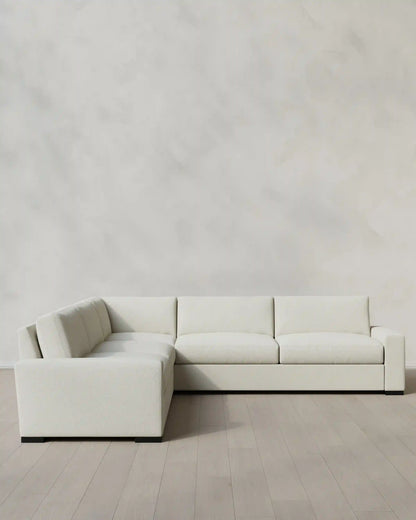 Stillman L Sectional in Performance Basketweave