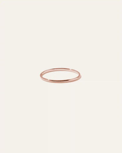 14K Gold Stacker Ring