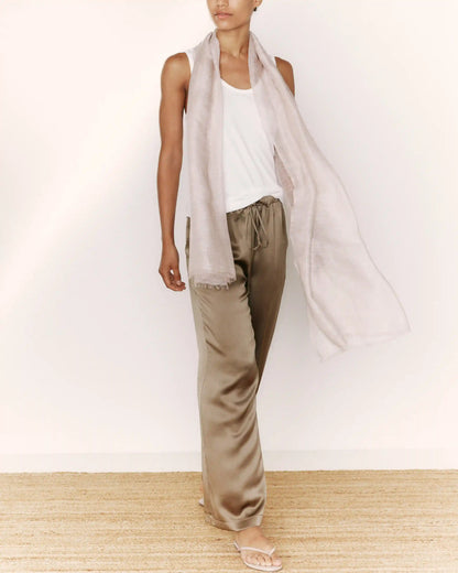 Cotton Modal Double Scoop Neck Tank