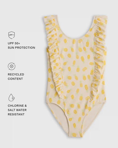 Ruffle One Piece Swimsuit
