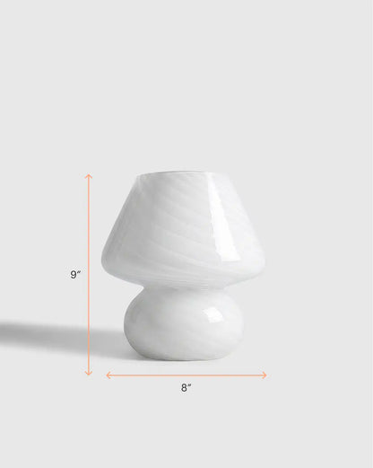 Swirled Glass Table Lamp