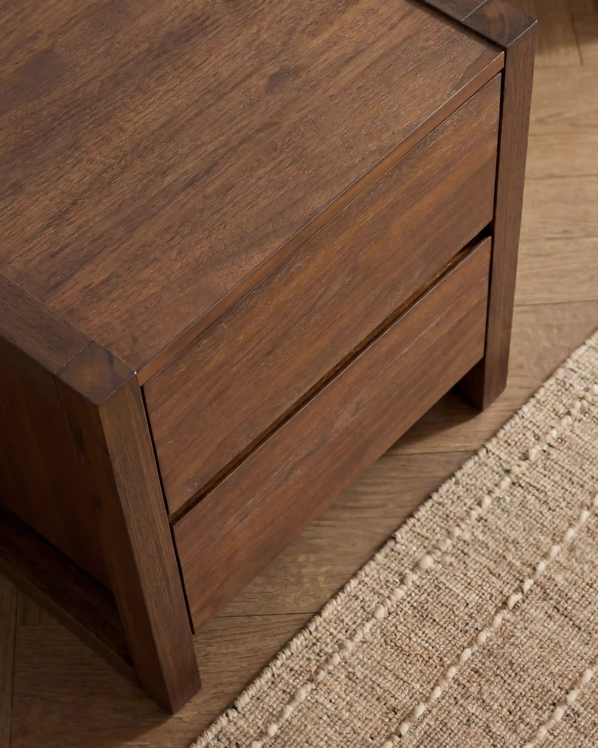 Solid Wood Frame Nightstand
