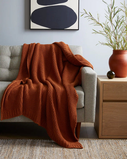 Cotton Fisherman Throw