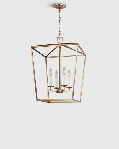 Traditional Steel Lantern Pendant
