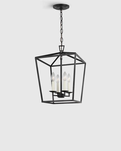 Traditional Steel Lantern Pendant