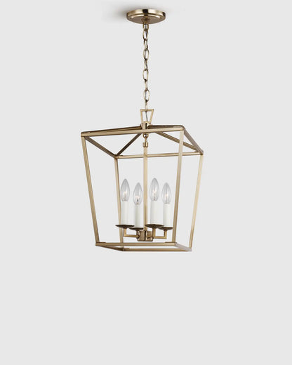 Traditional Steel Lantern Pendant