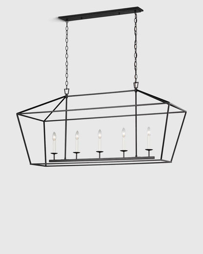 Traditional Steel Lantern Pendant