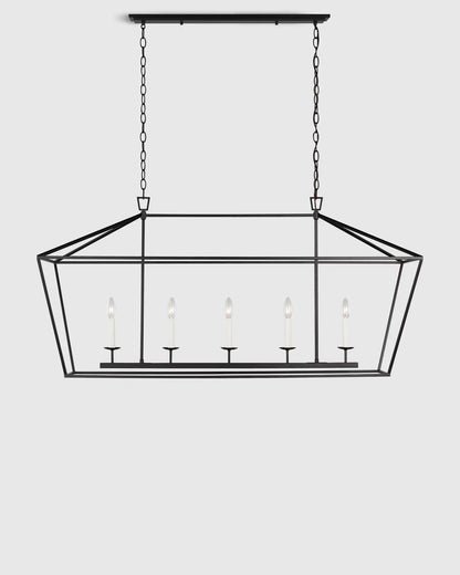 Traditional Steel Lantern Pendant