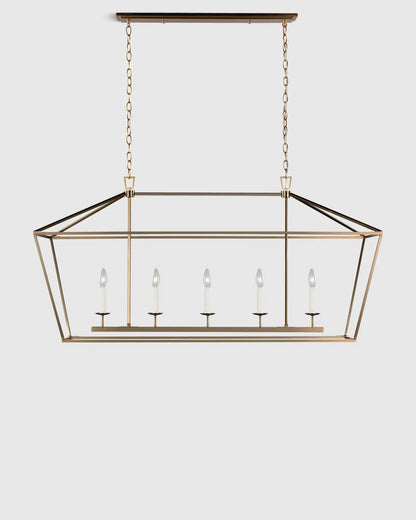 Traditional Steel Lantern Pendant