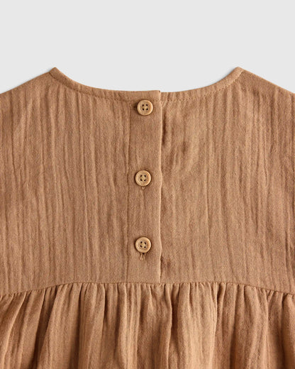 100% Organic Cotton Gauze Dress