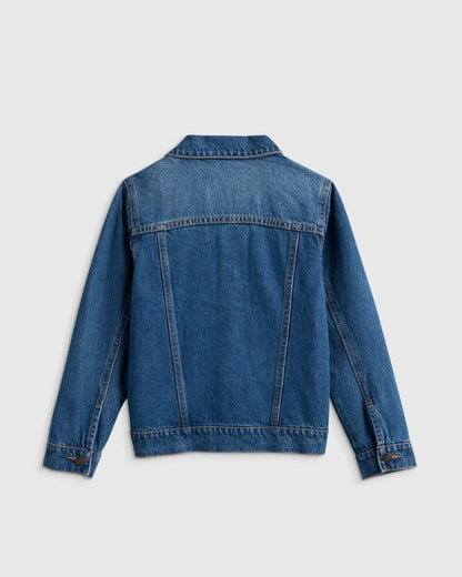 Boys 100% Organic Cotton Denim Jacket